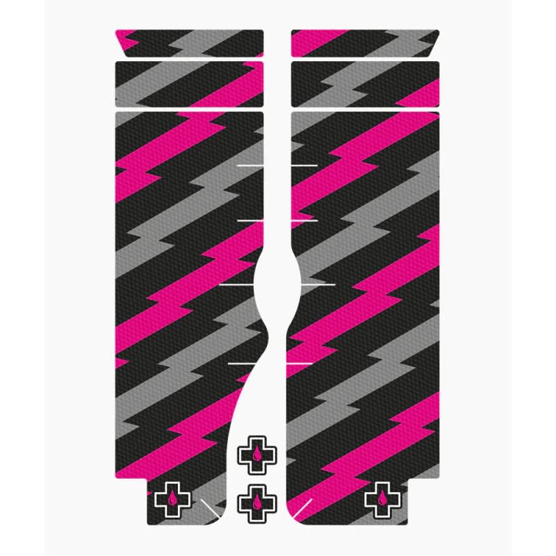 Muc-off Fork Protection Kit - Fluoro Pink / Bolt - Image 3