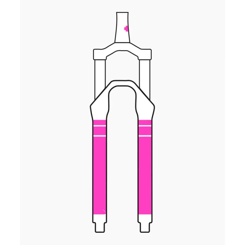 Muc-off Fork Protection Kit - Clear Matt - Image 2
