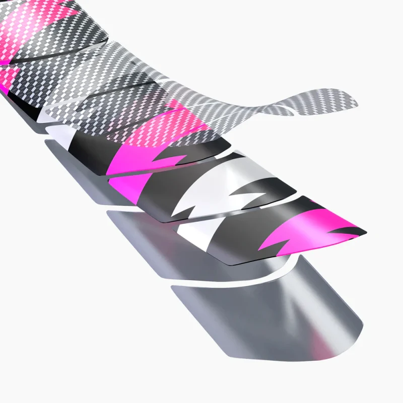 Muc-off Frame Protection Kit E-mtb 85-100MM - Fluoro Pink / Bolt - Image 2