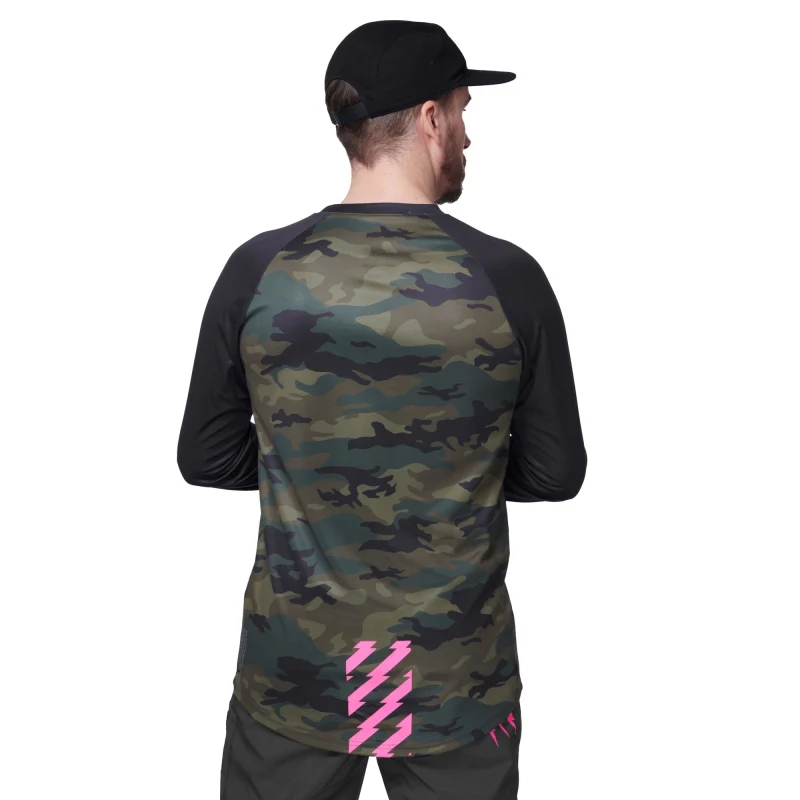 Muc-off Premium Mtb Jersey Long Sleeve - Camo - Image 2