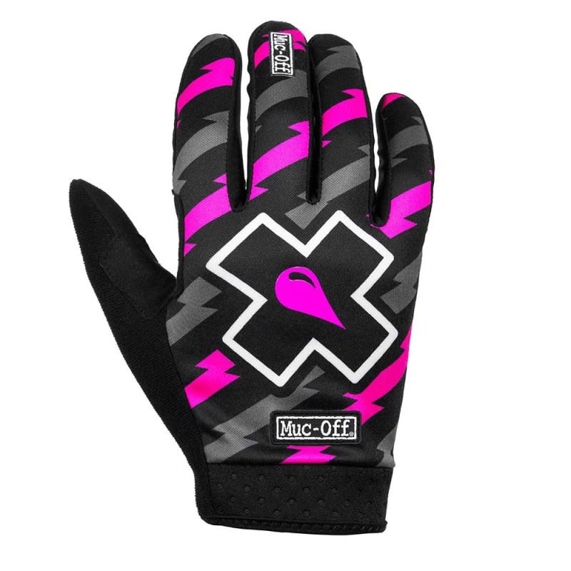 Muc-off Rider Mtb Gloves - Fluoro Pink / Bolt - Image 5
