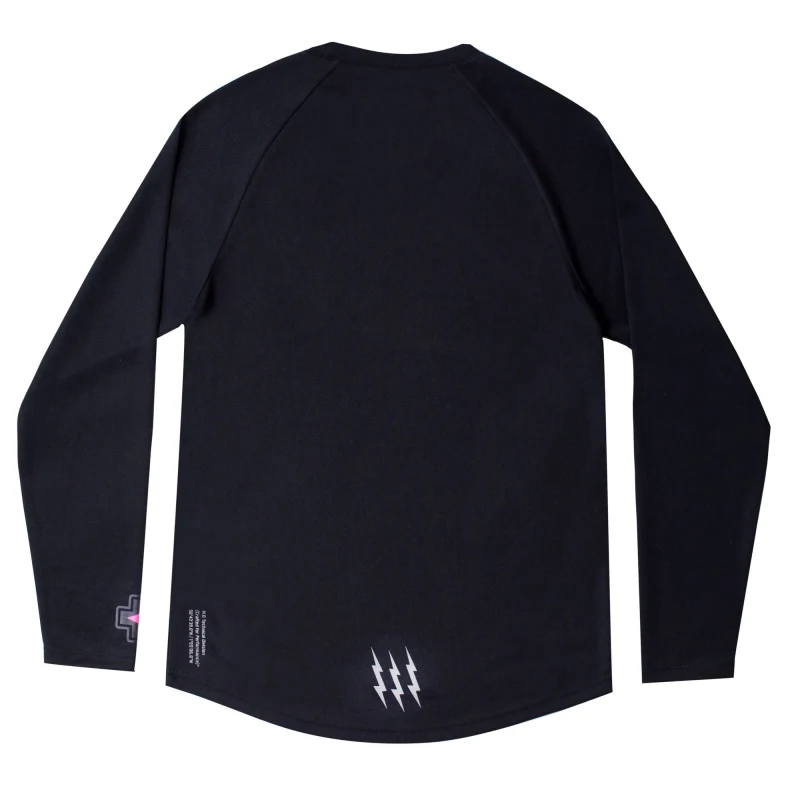 Muc-off Riders Jersey Long Sleeve - Black - Image 2