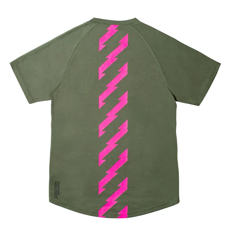 Muc-off Riders Jersey Short Sleeve - Green - Image 2