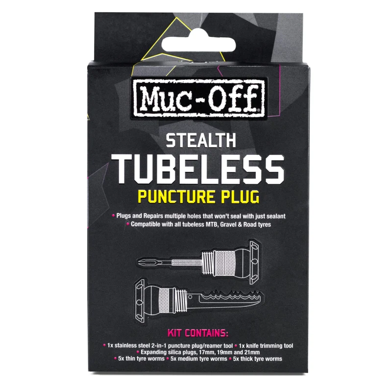 Muc-off Stealth Tubeless Puncture Plug - Green - Image 3