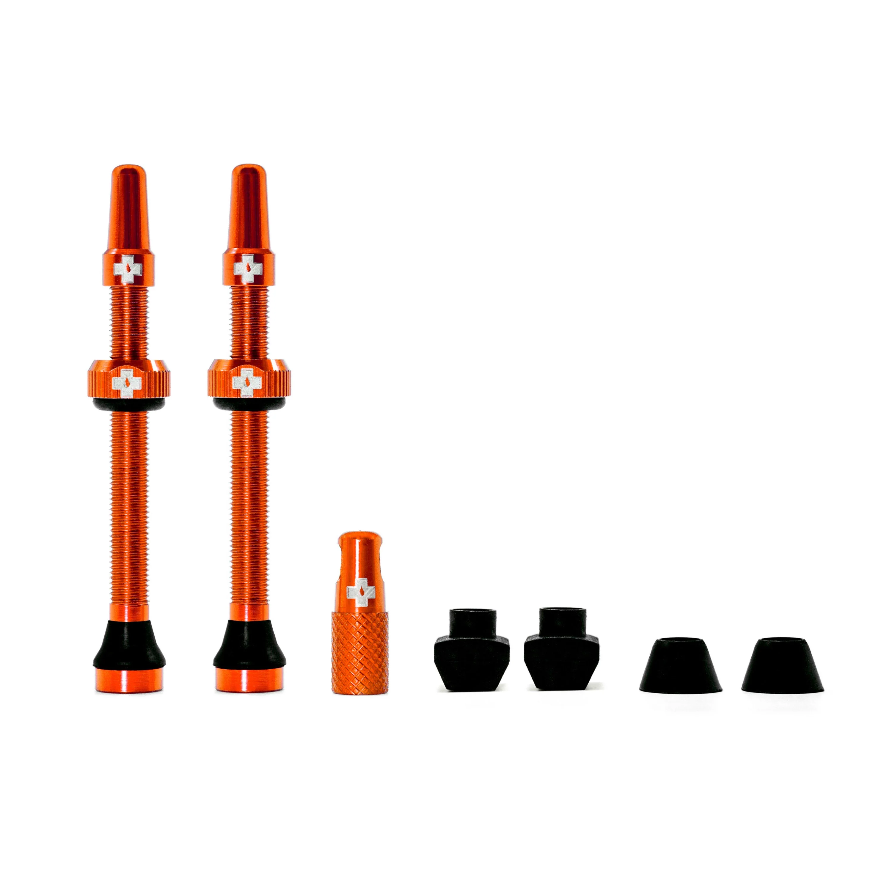 Muc-off Tubeless Valve Kit - Orange - Image 2
