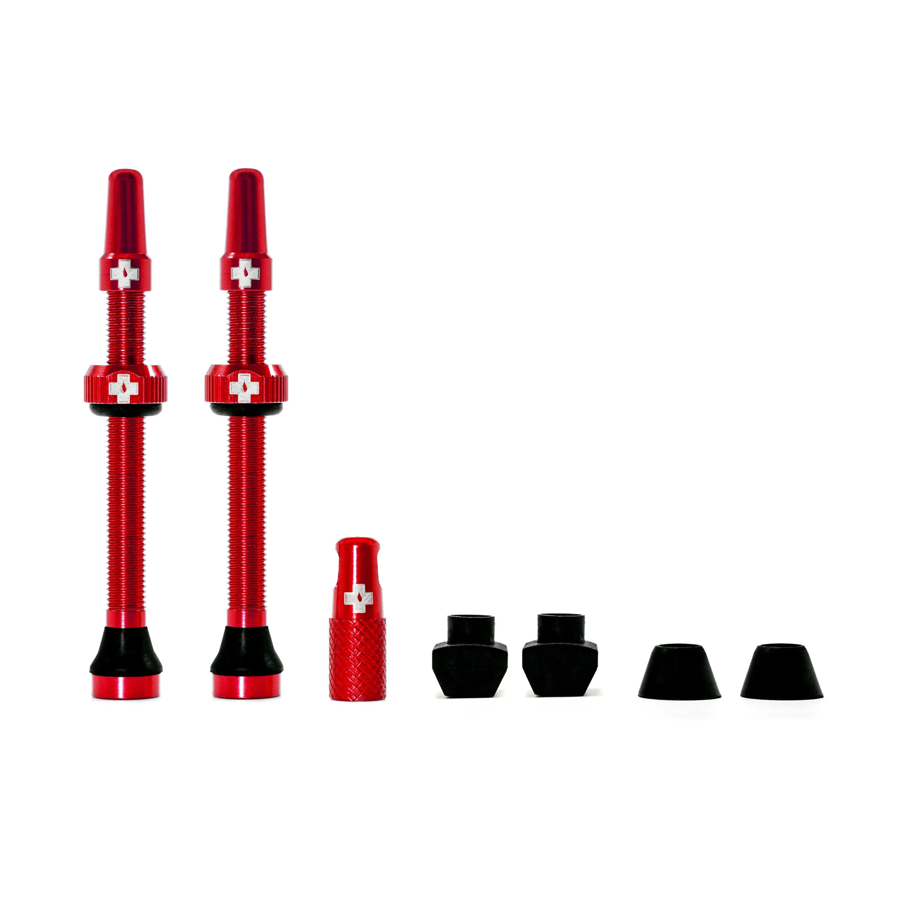 Muc-off Tubeless Valve Kit - Red - Image 2
