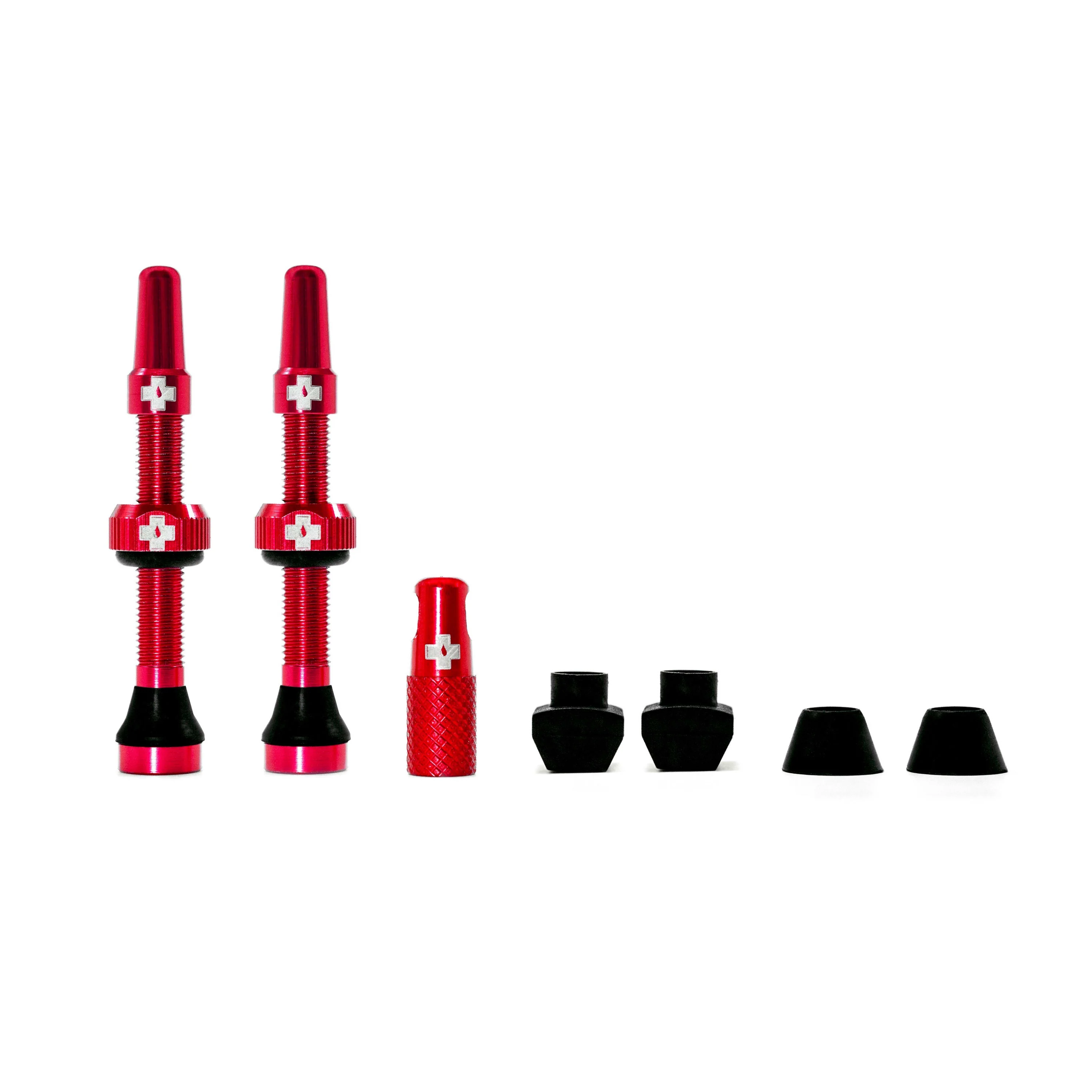 Muc-off Tubeless Valve Kit - Red - Image 2