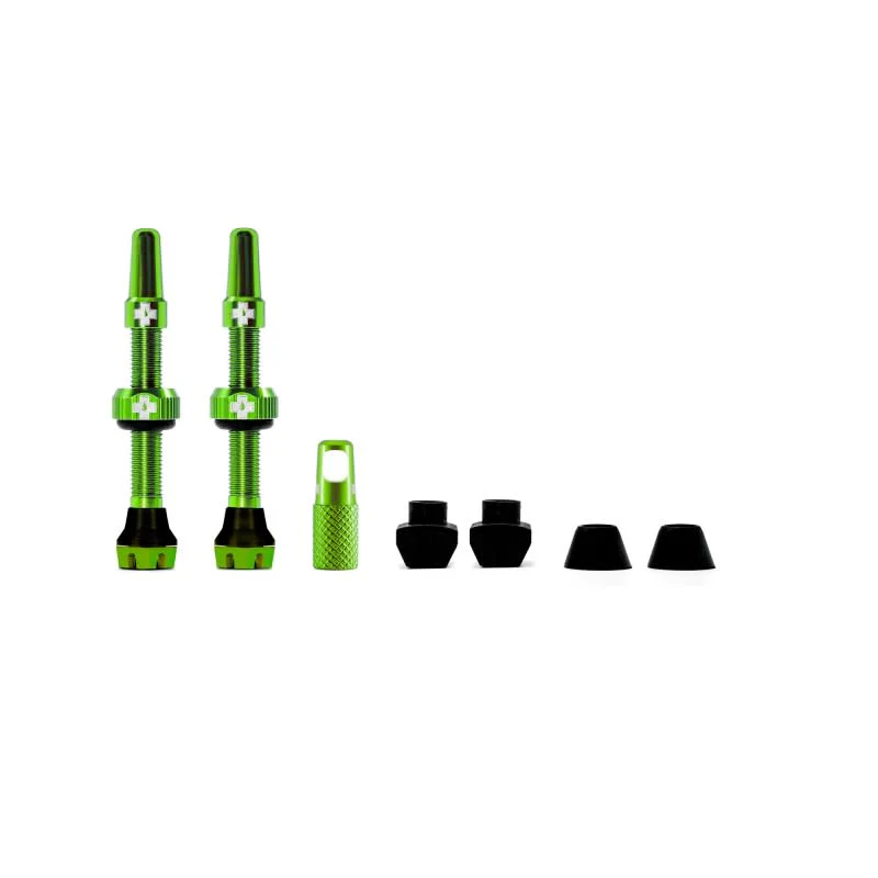Muc-off Tubeless Valve Kit V2 44MM - Green - Image 2