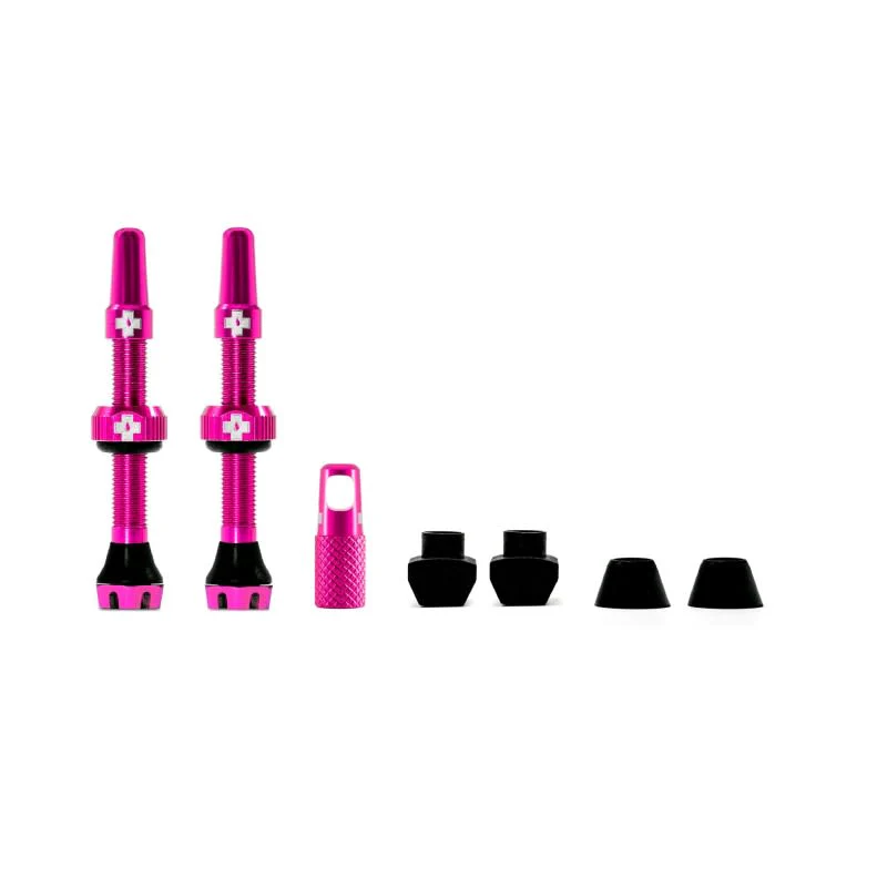 Muc-off Tubeless Valve Kit V2 44MM - Pink - Image 2
