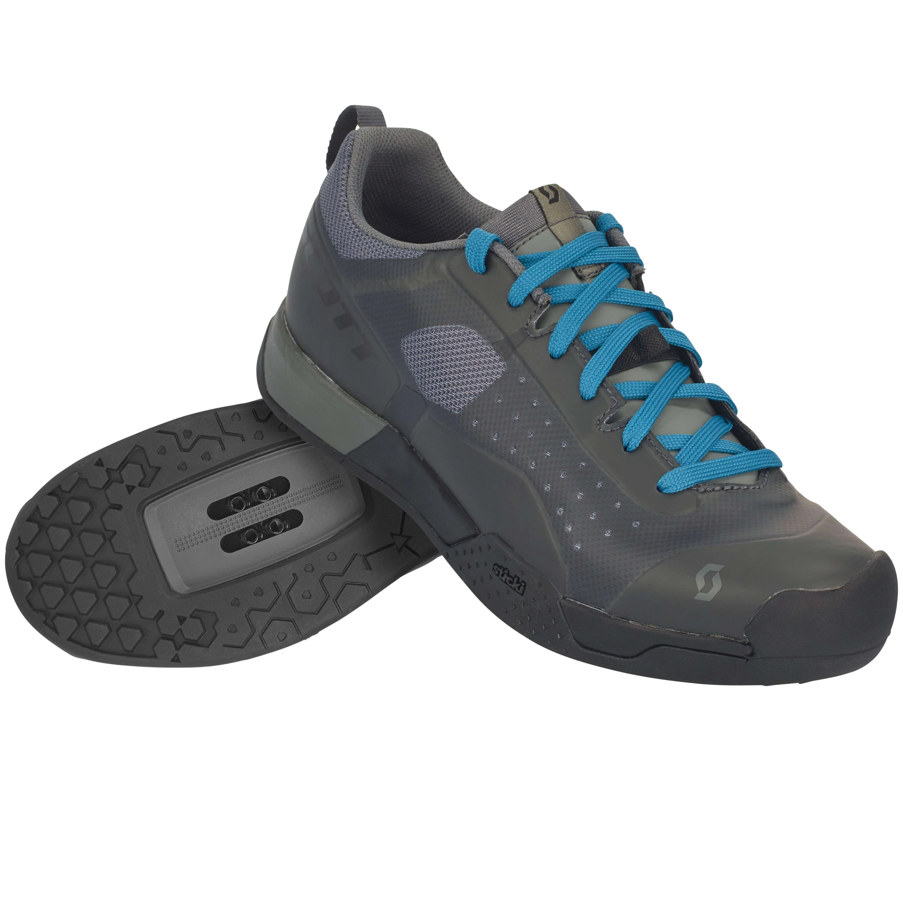 Scott AR Lace Clip Shoes - Black / Grey - Image 2
