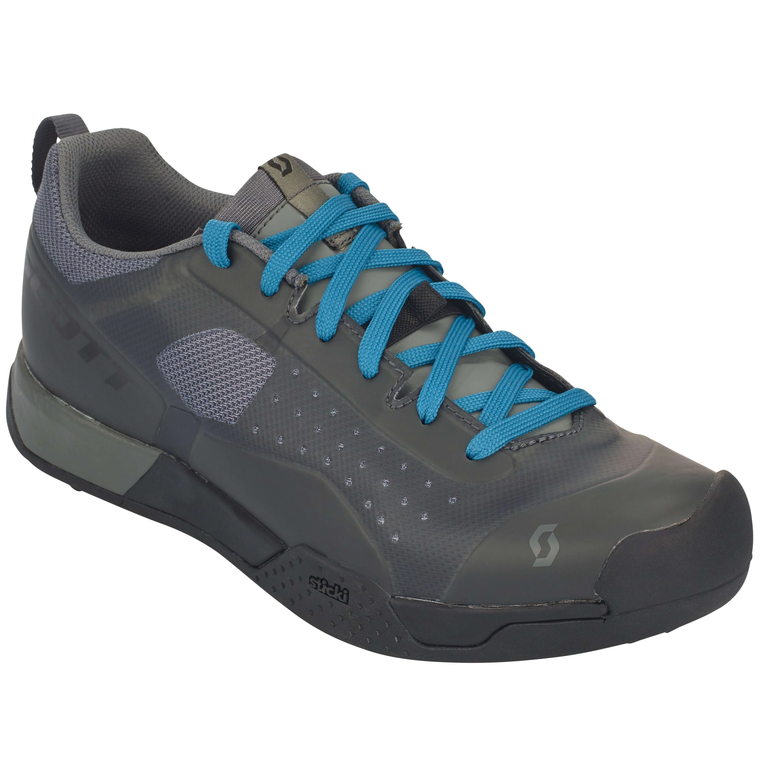 Scott AR Lace Clip Shoes - Black / Grey - Image 3
