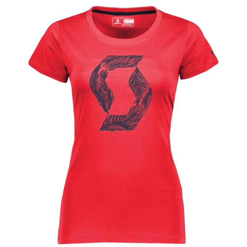 Scott Short Sleeves Tee-shirt Feather Icon - Melon Red - Image 2
