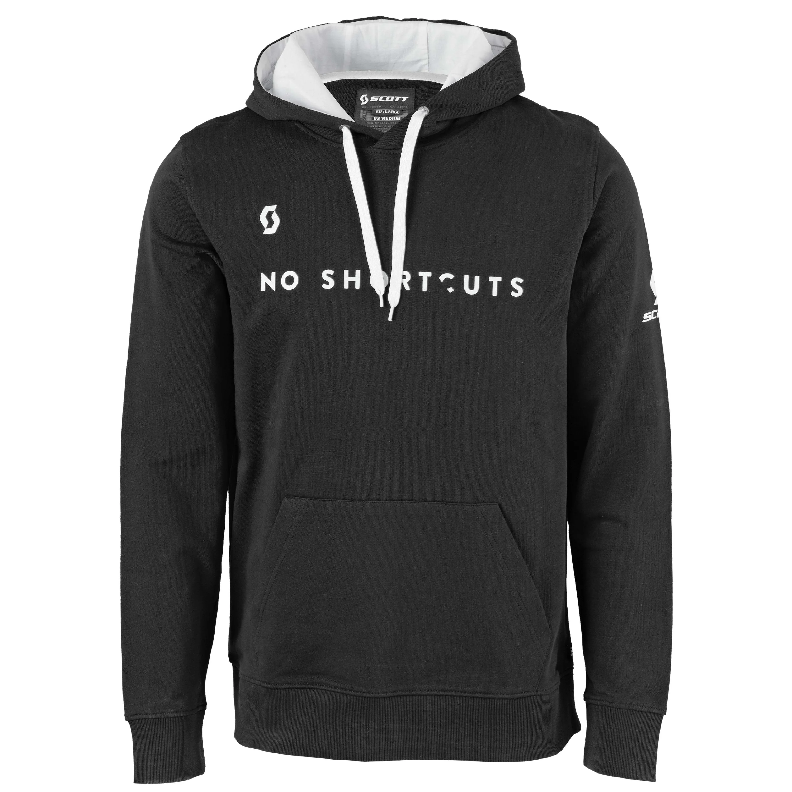 Scott Hoodie 50 No Shortcuts L/sl - Black - Image 2