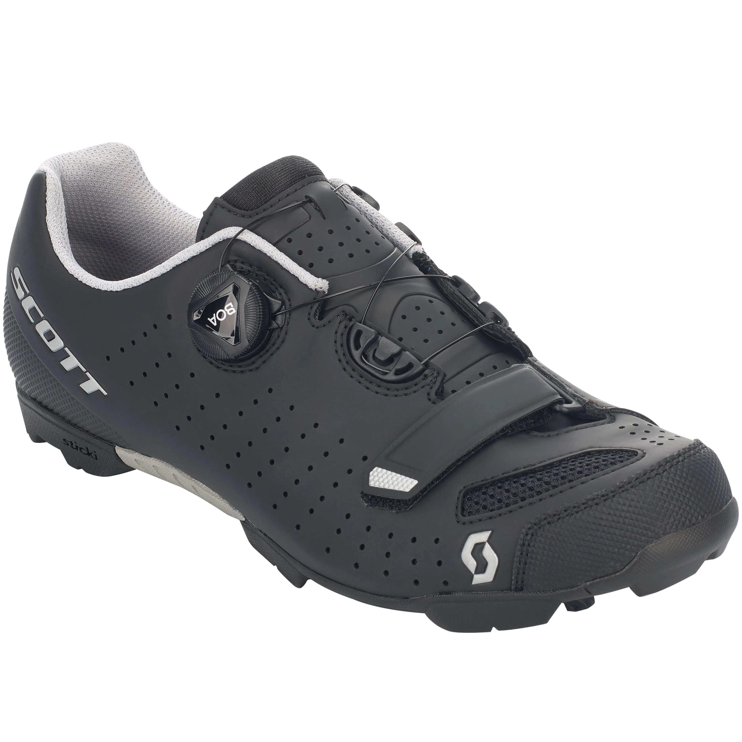 Scott Mtb Comp Boa Shoes - Matt Black / Silver - Image 3