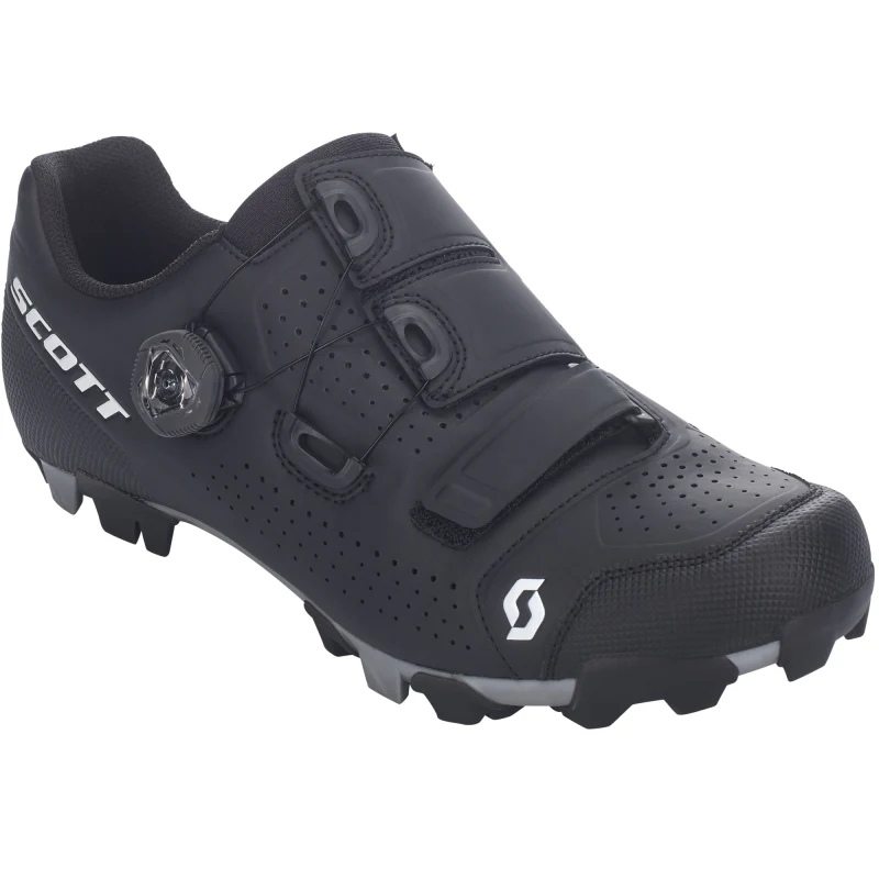 Scott Mtb Team Boa Shoes - Matt Black / White - Image 2