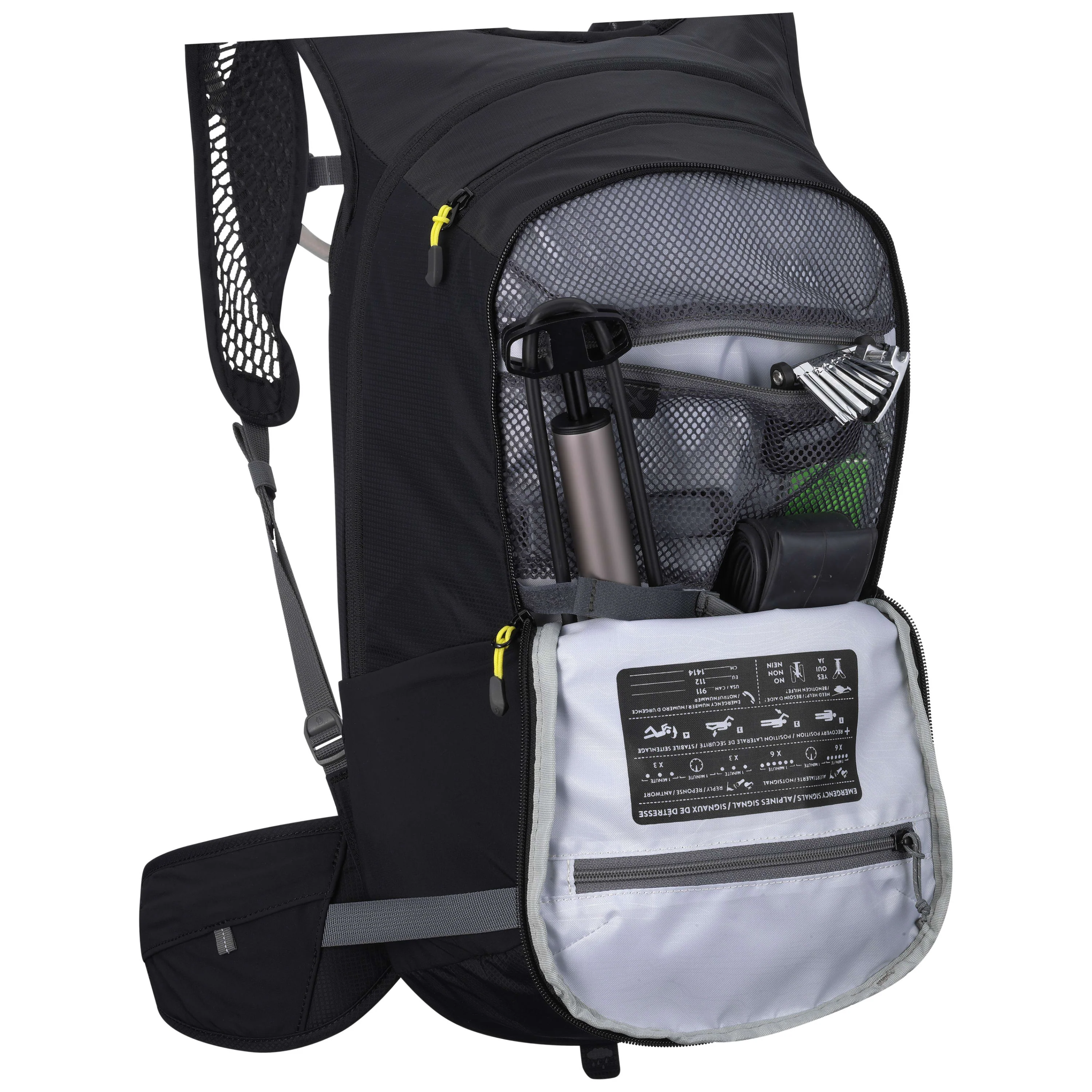 Scott Perform Evo Hy' 16 Backpack - Sulphur Yellow - Image 6