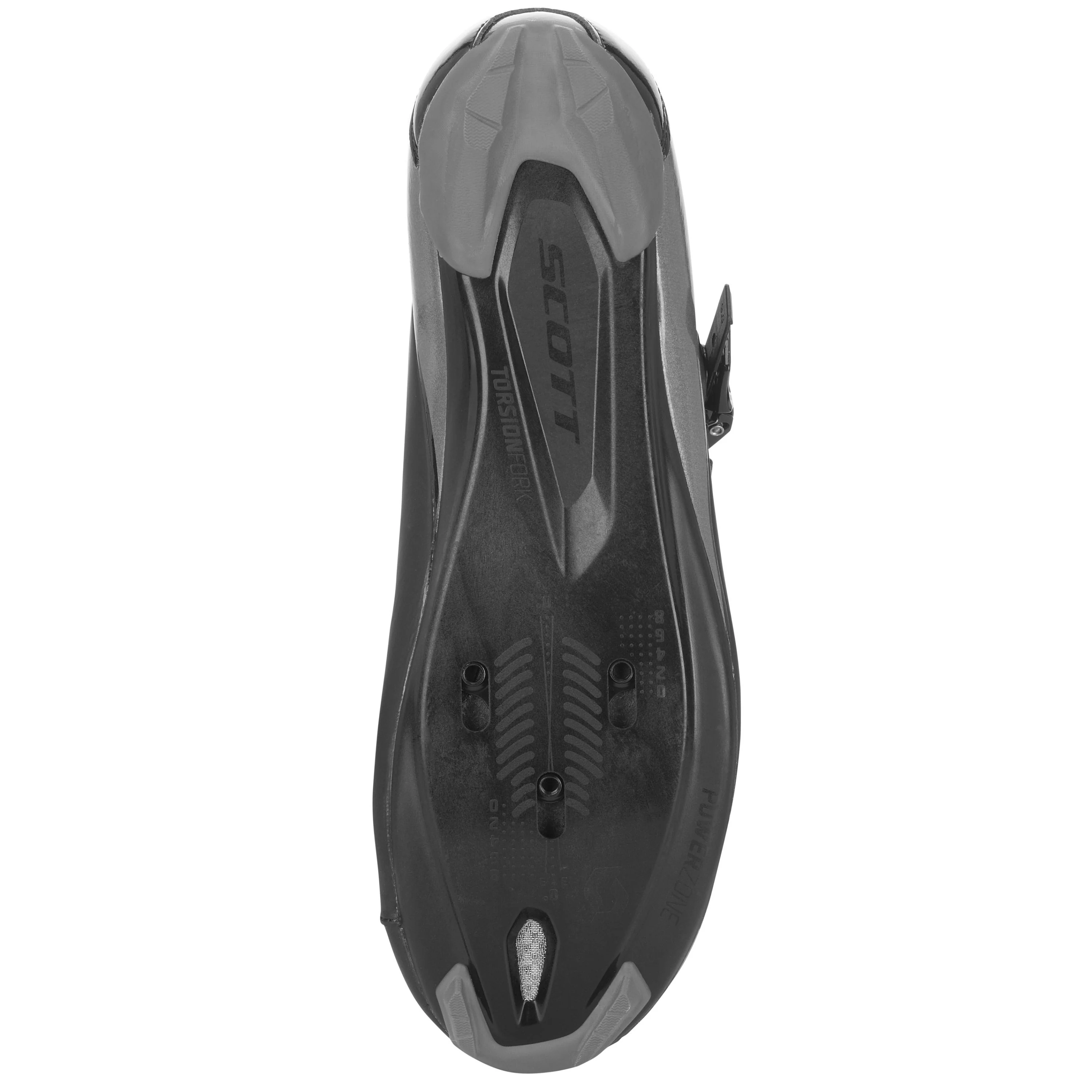 Scott Road Pro Shoes - Matt Black / Gloss Grey - Image 4