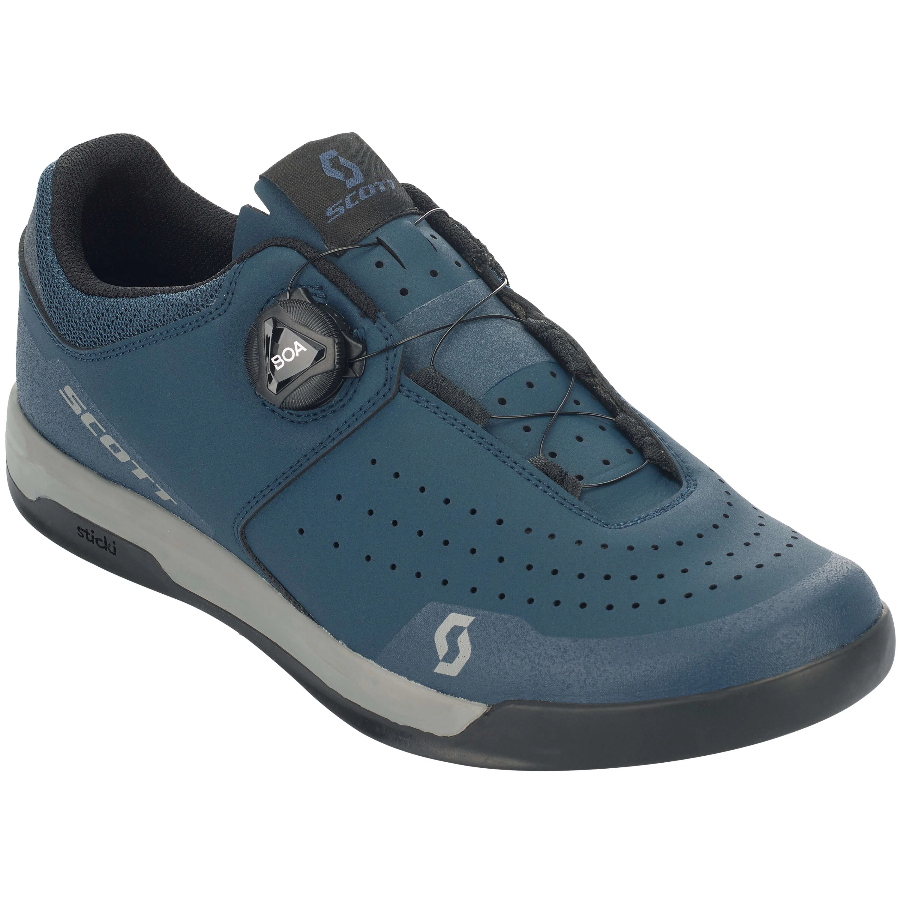 Scott Sport Volt Shoes - Matt Blue / Black - Image 2