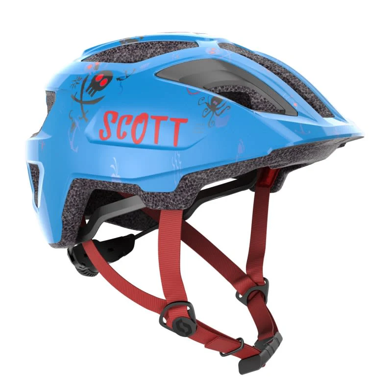 Scott Spunto Kid Helmet (as) 46-52CM - Atlantic Blue - Image 6