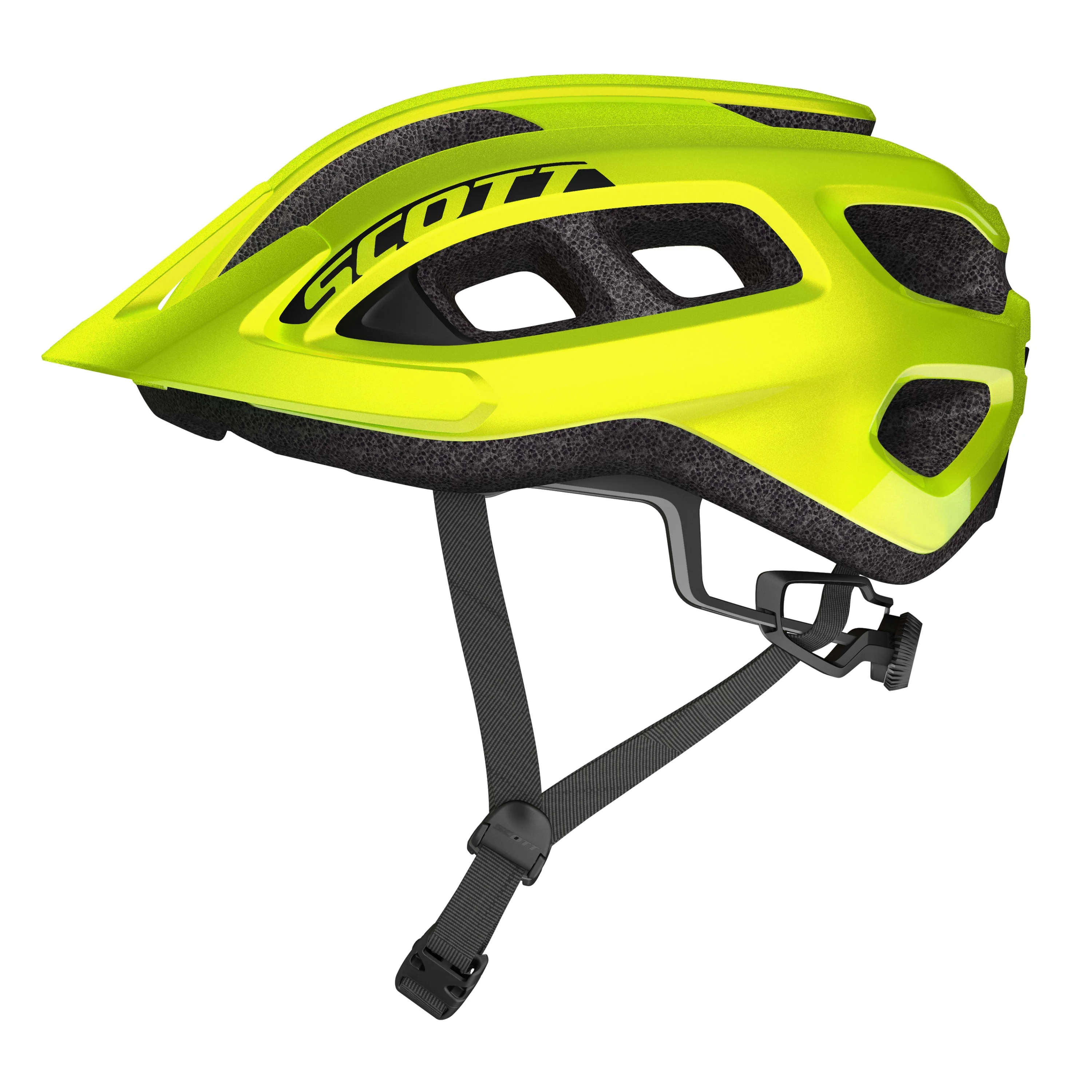 Scott Supra Helmet - Fluoro Yellow - Image 3