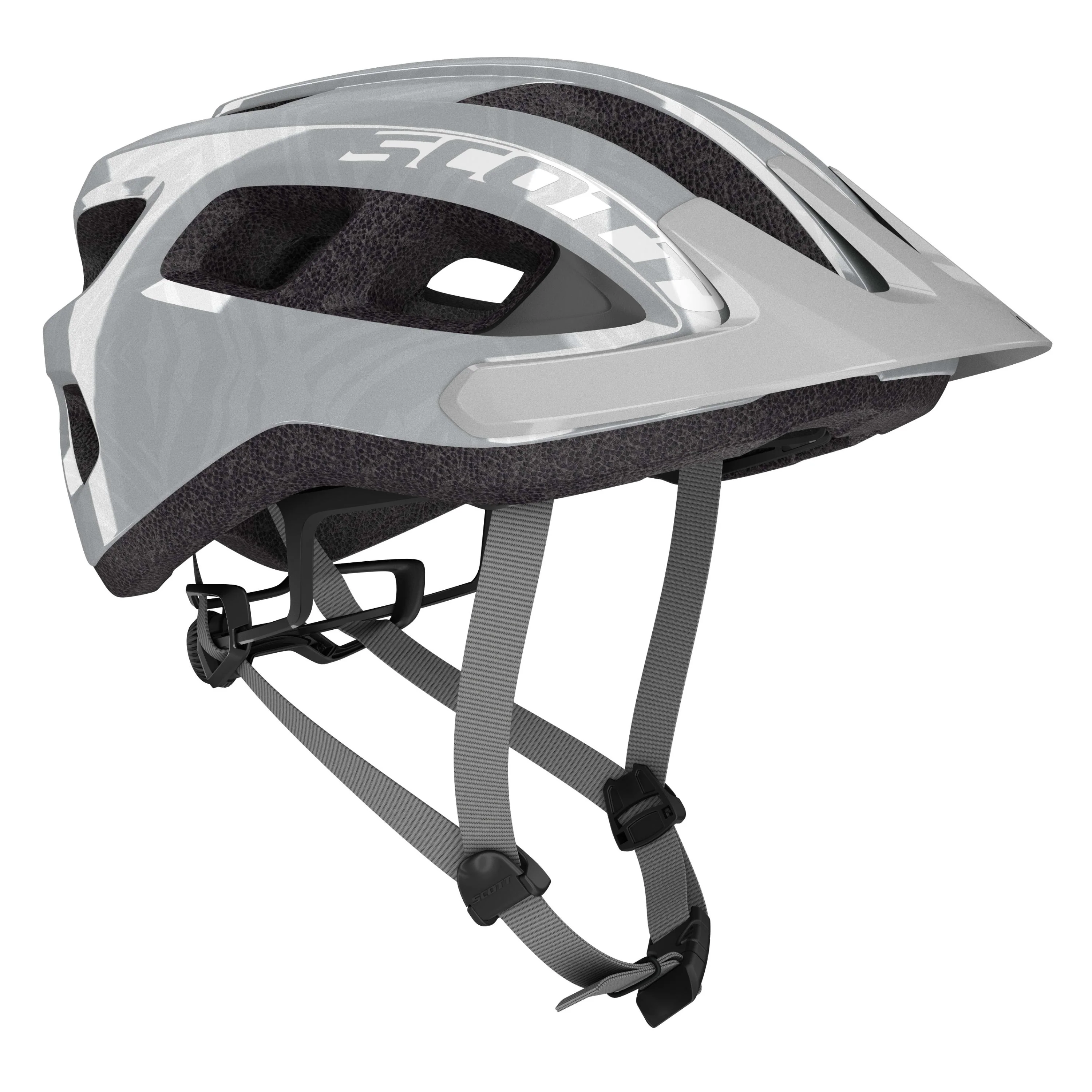 Scott Supra Helmet - Vogue Silver - Image 2