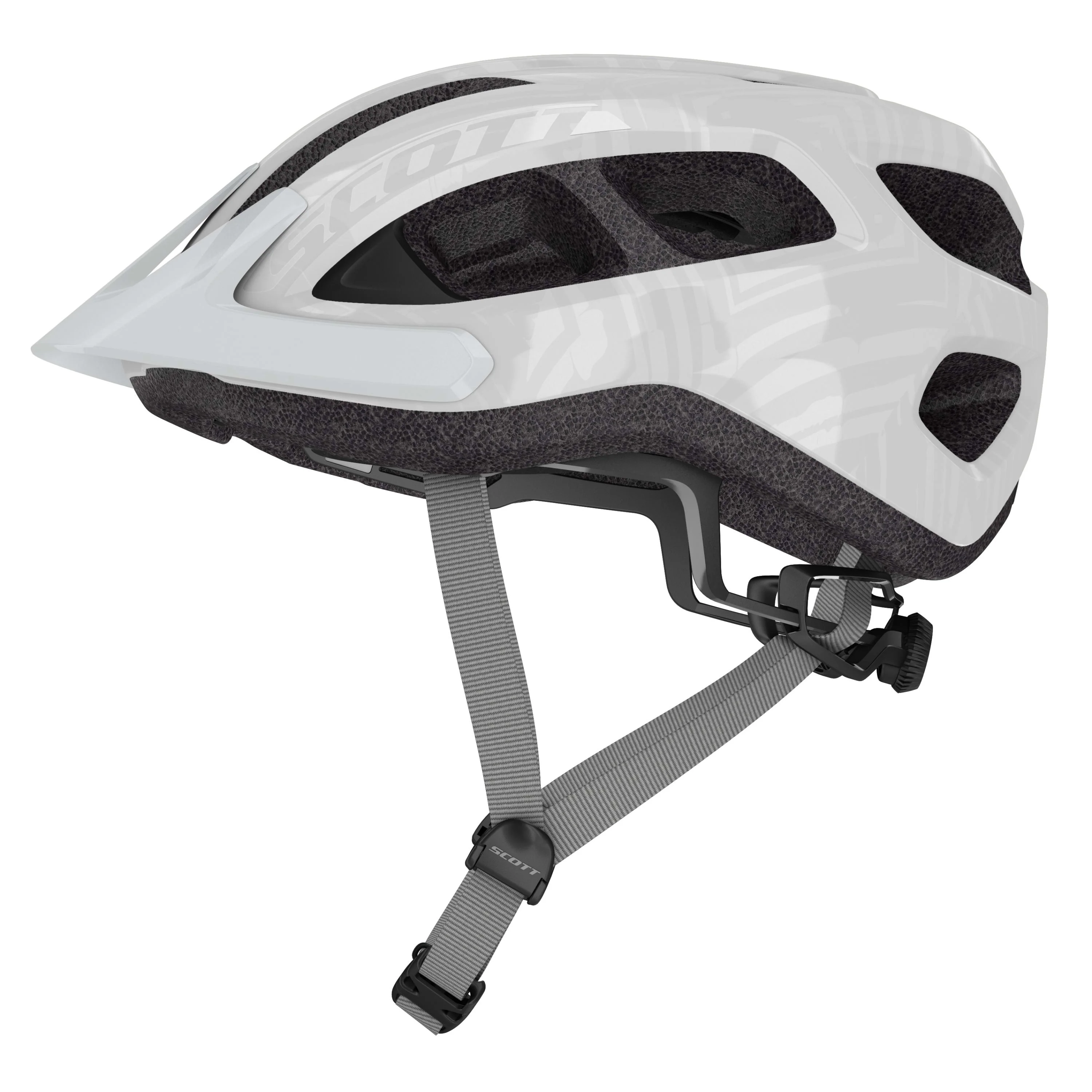 Scott Supra Helmet - Vogue Silver - Image 3