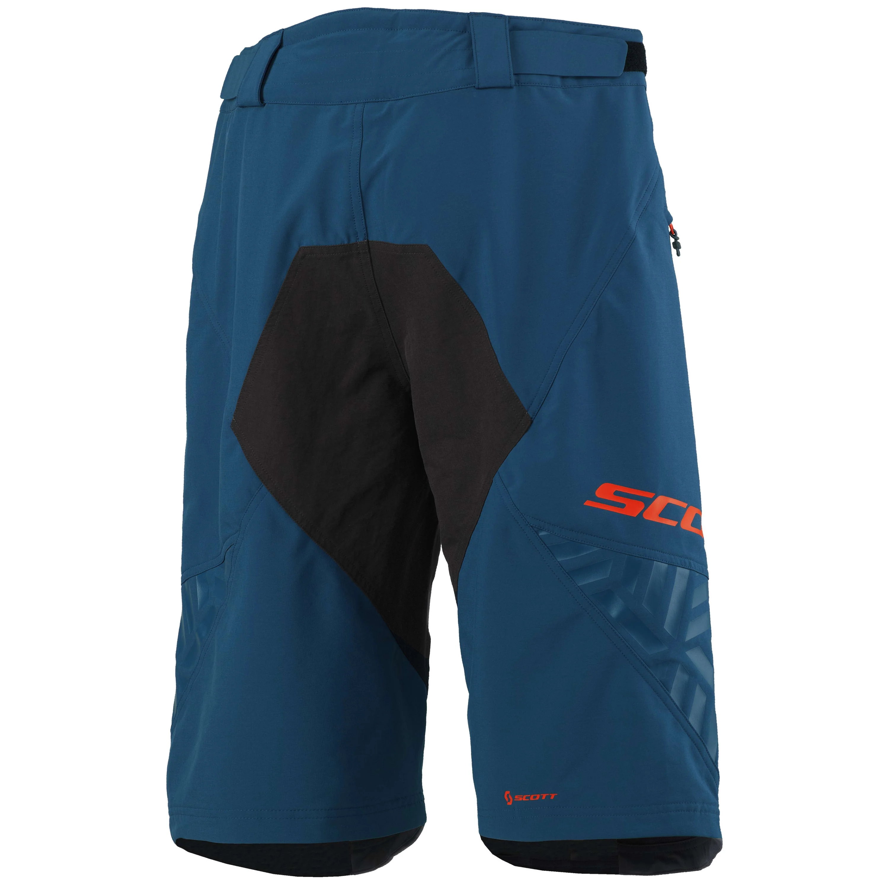 Scott Trail 20 Shorts - Eclipse Blue / Tangerine - Image 3