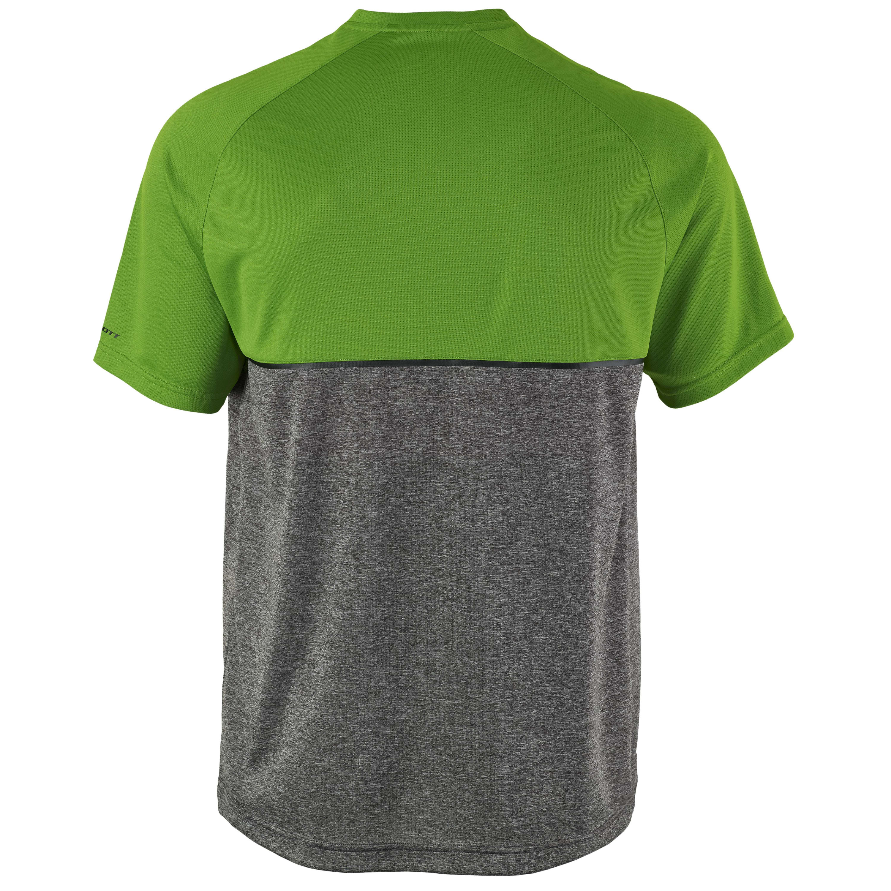 Scott Trail 70 Jersey - Online Green / Dark Grey Melange - Image 3