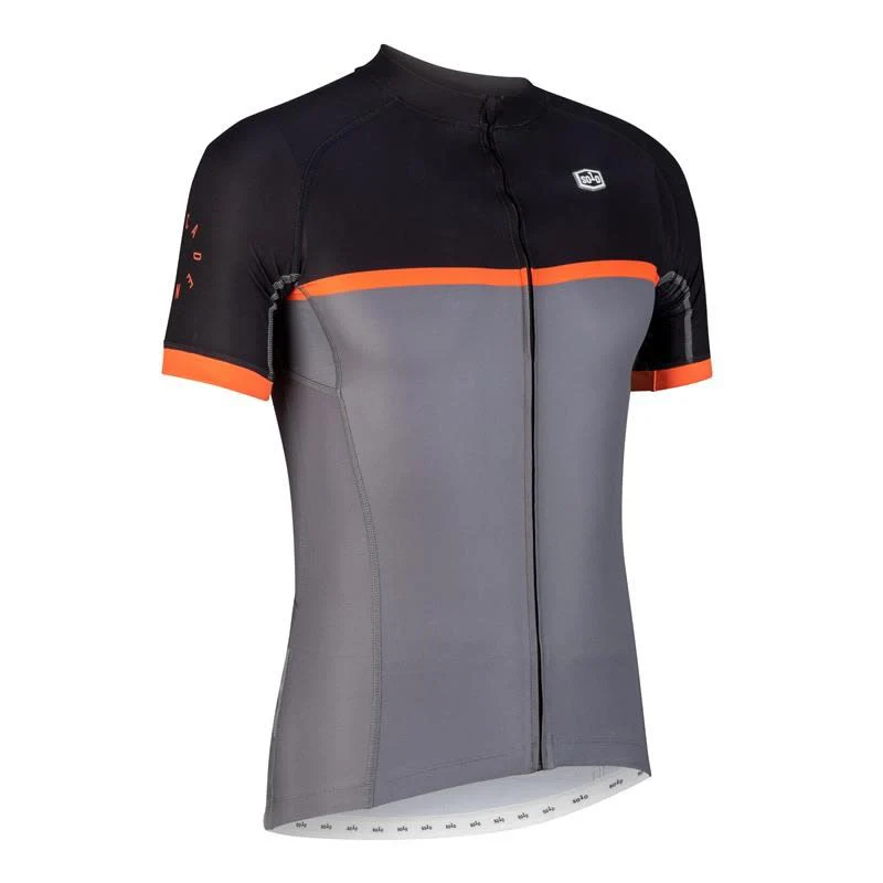 Solo Cadence Jersey - Black / Orange - Image 3