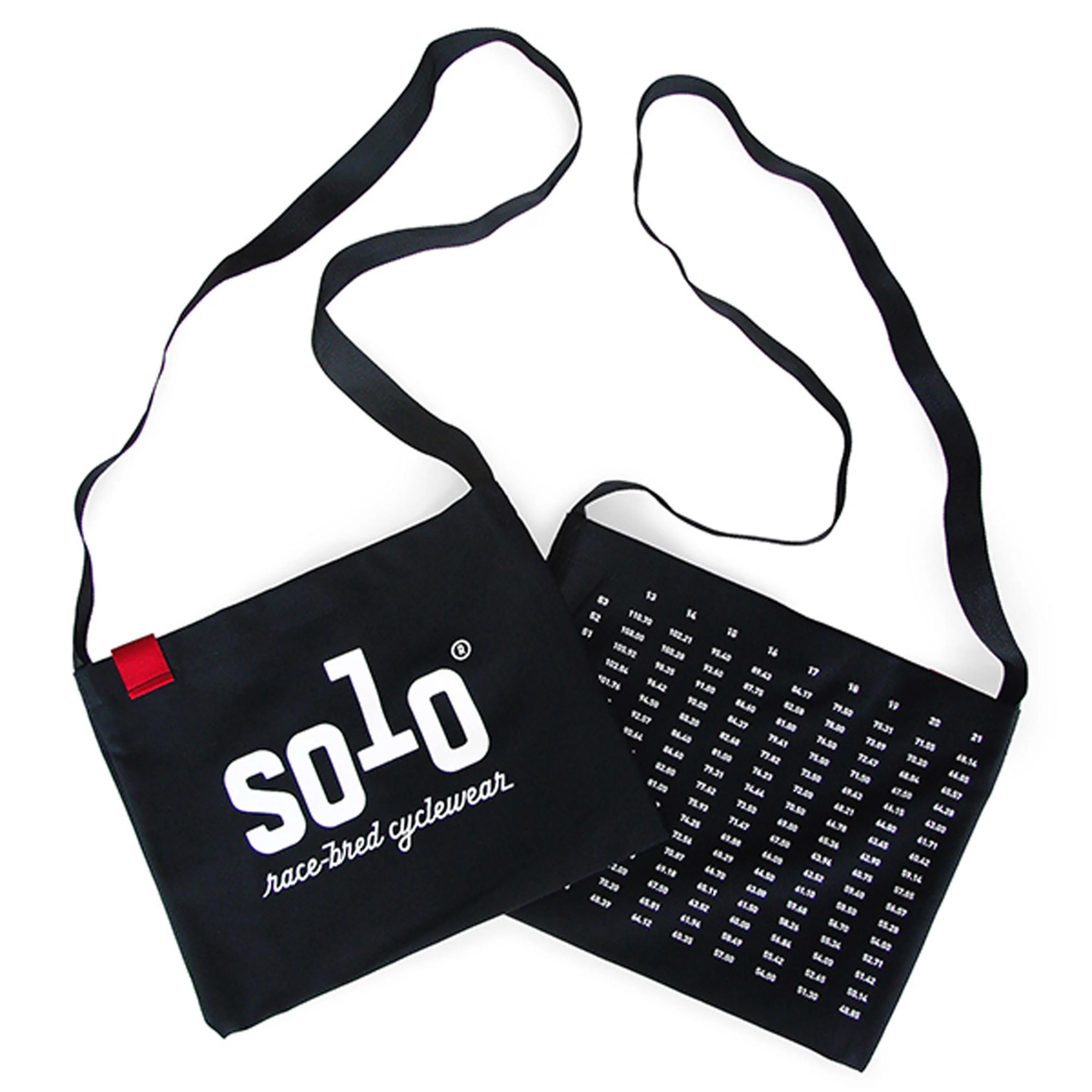 Solo Cotton Musette Bag - Black - Image 2