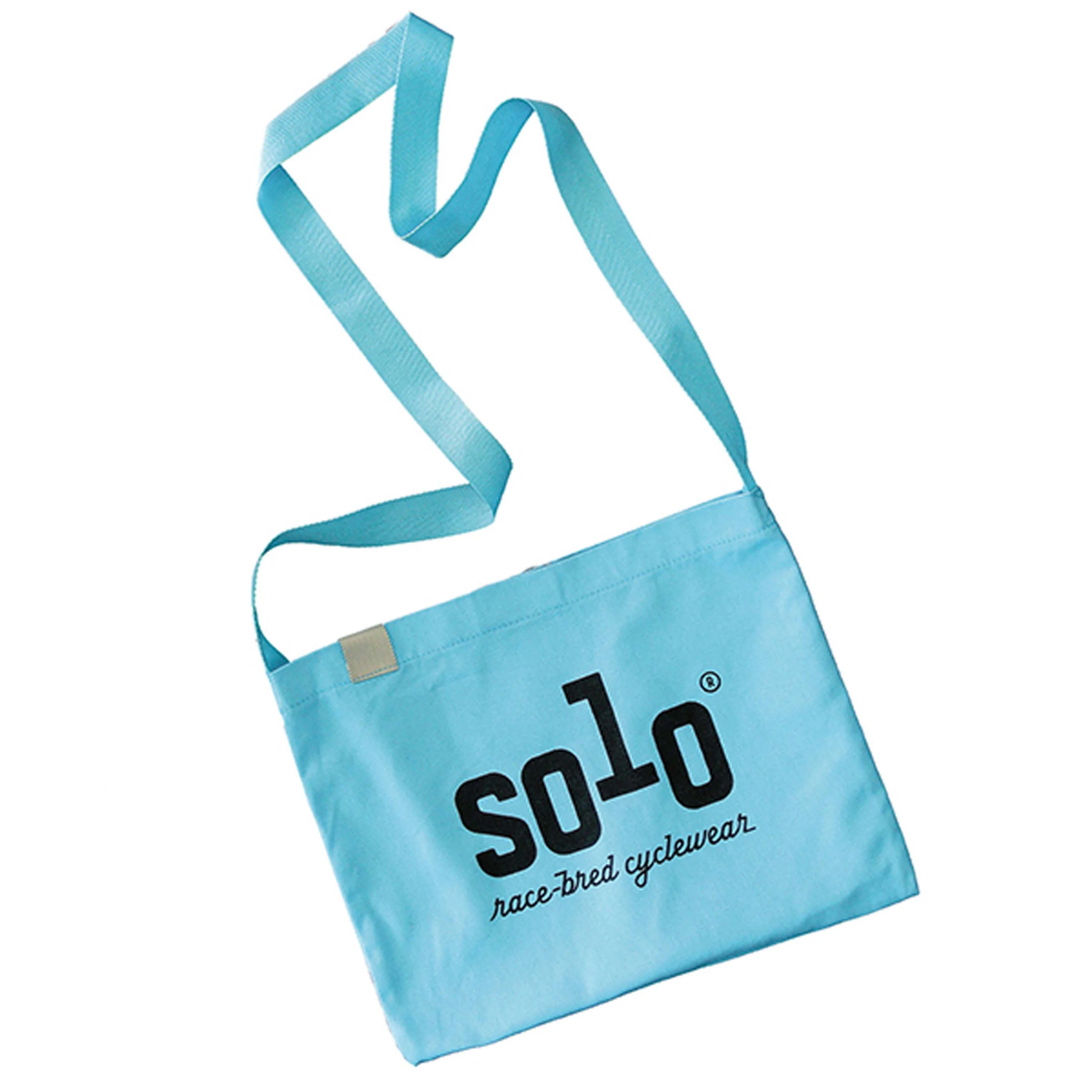Solo Cotton Musette Bag - Light Blue - Image 2