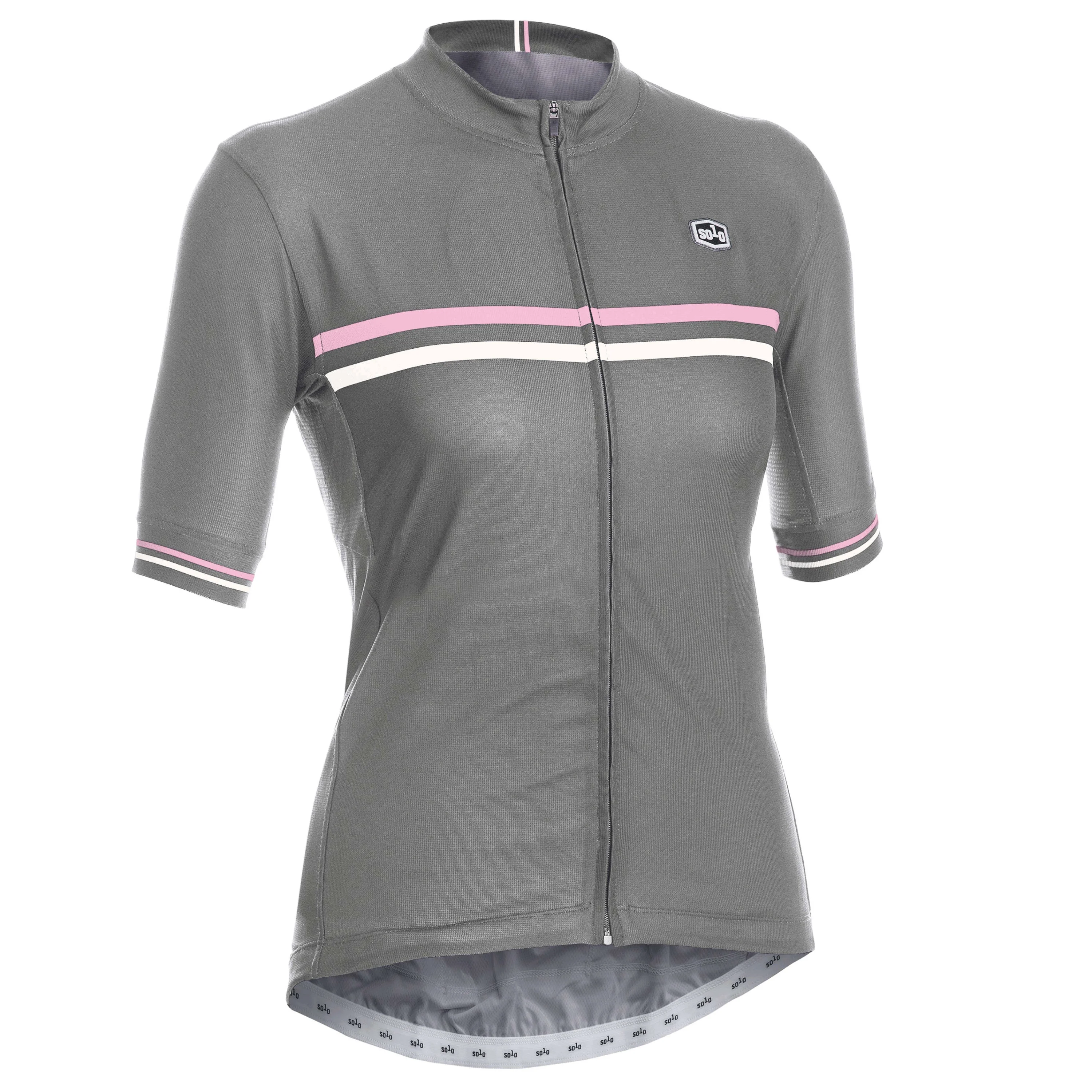 Solo Duo Jersey Ladies - Grey - Image 3