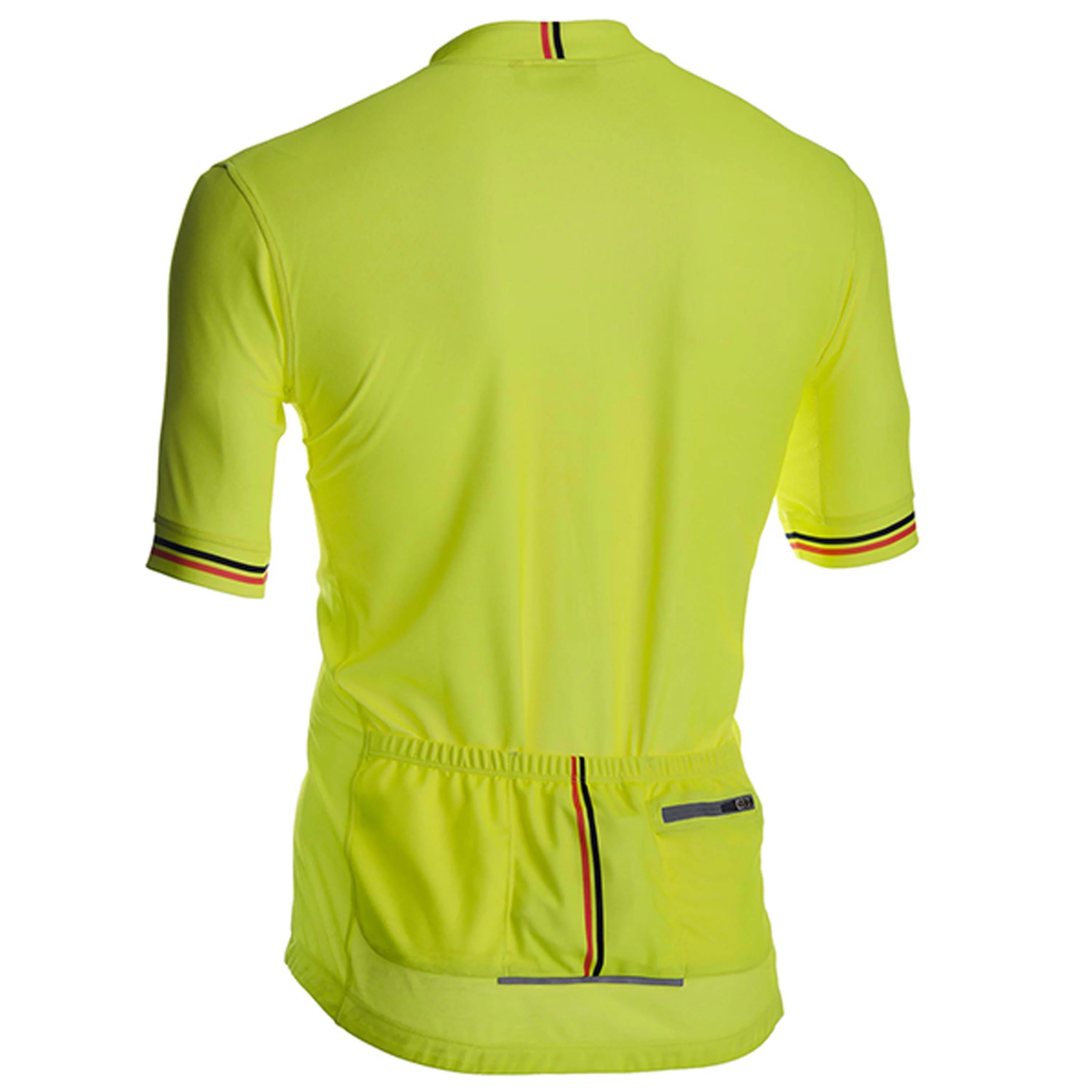 Solo Duo Jersey Mens - Fluoro Yellow - Image 4