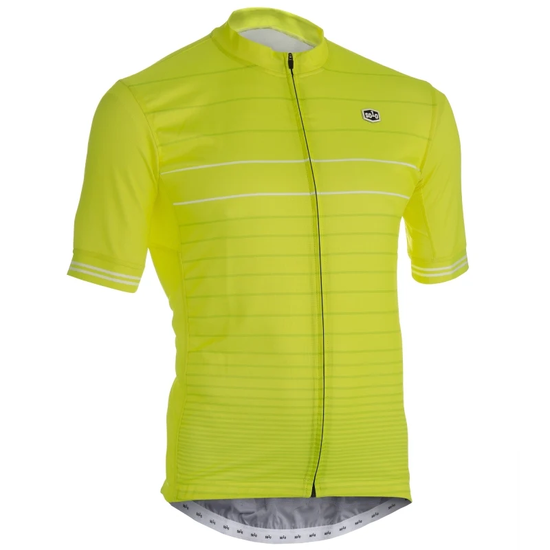 Solo Duo MK2 Jersey Mens - Fluoro Yellow - Image 2
