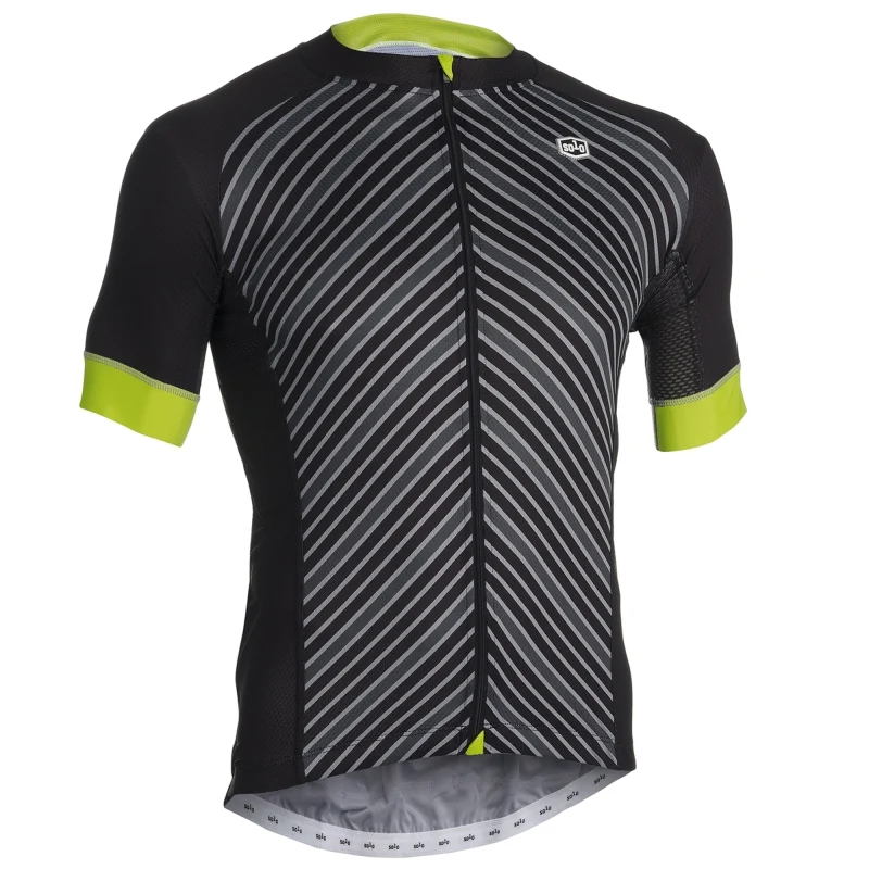 Solo Omni Chevron Jersey Mens - Black - Image 2