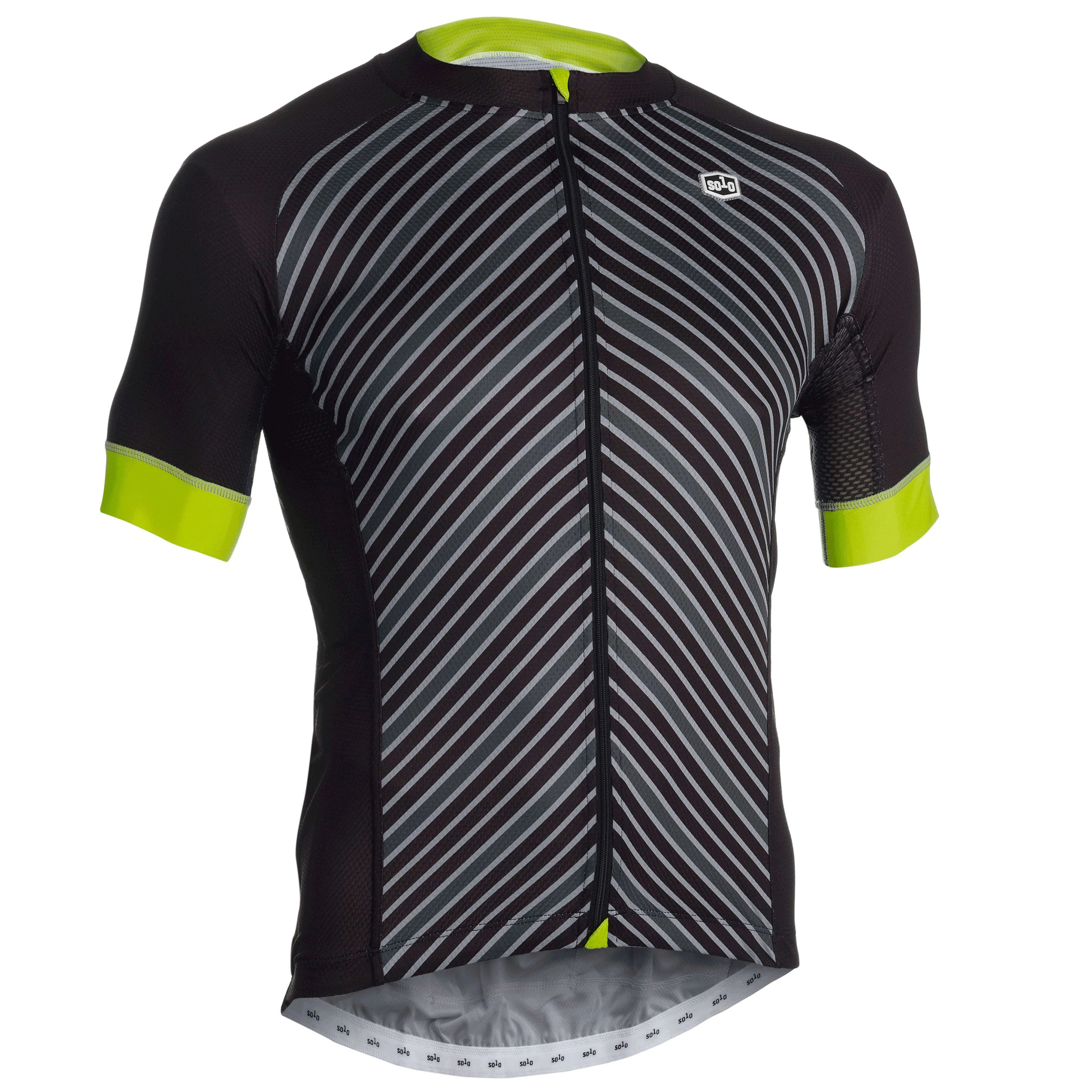 Solo Omni Chevron Jersey Mens - Black - Image 4