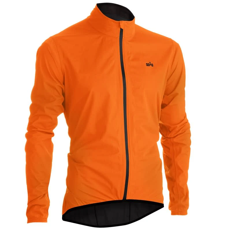 Solo Softshell Jacket Mens - Orange - Image 2