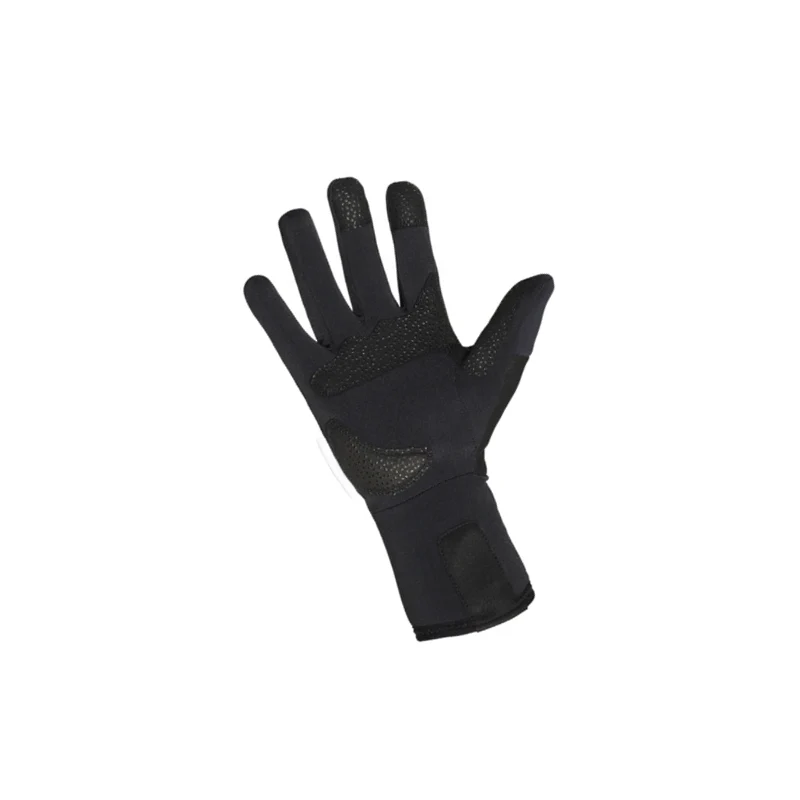 Solo Softshell Long Finger Glove - Fluoro Yellow - Image 2