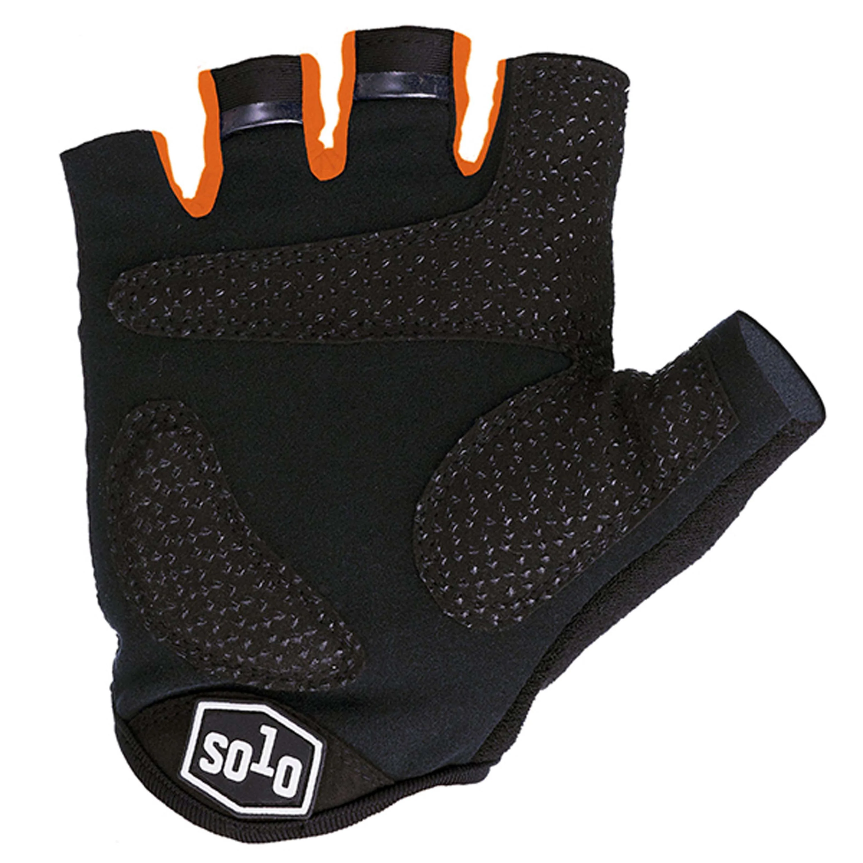 Solo Sport Mitt Glove - Black / Orange - Image 5