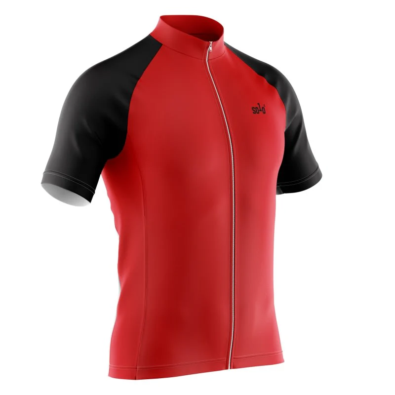 Solo Team Jersey Mens - Red / Black - Image 2