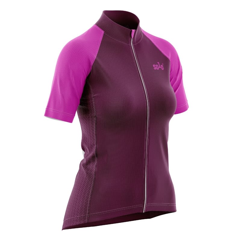 Solo Team Jersey Womens - Purple / Pink - Image 2
