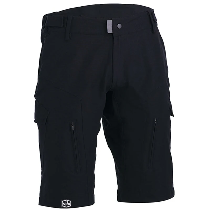 Solo Tech Short Mens - Black - Image 2