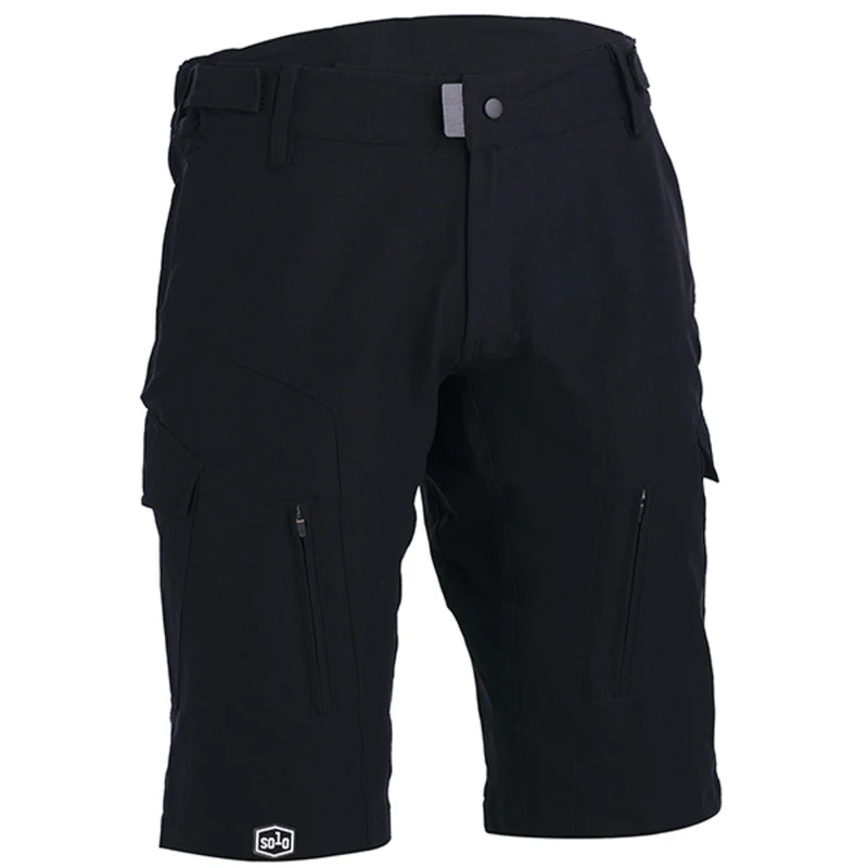 Solo Tech Short Mens - Black - Image 3