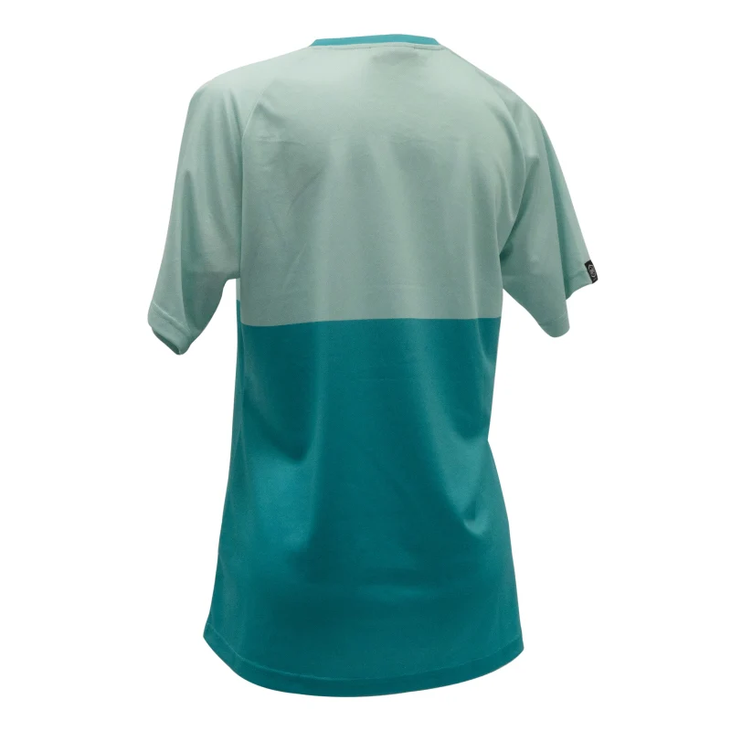 Solo Womens Explore S/sl Jersey - Teal / Light Blue - Image 2