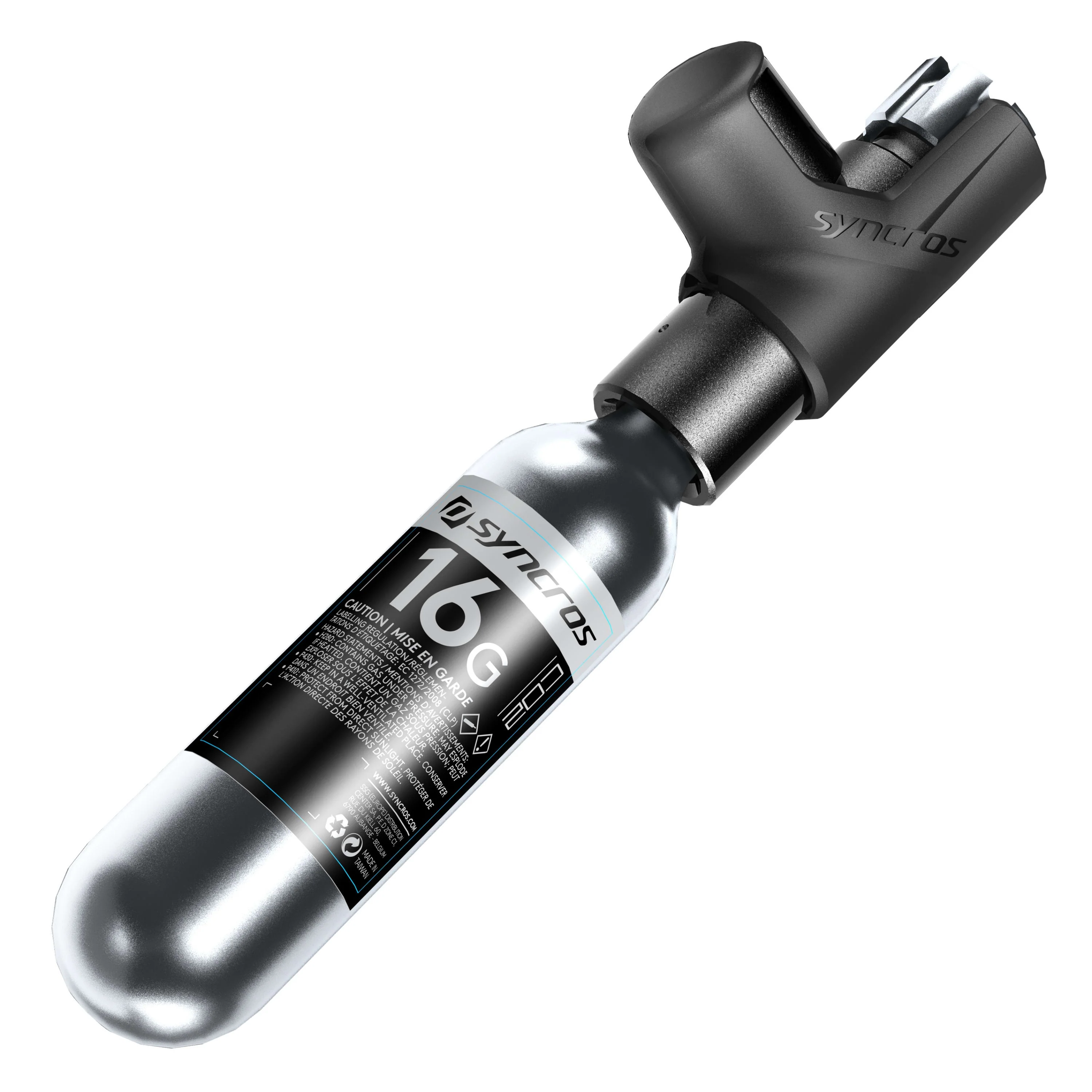 Syncros Boundary CO2 Inflator With 16G Cartridge - Black - Image 2
