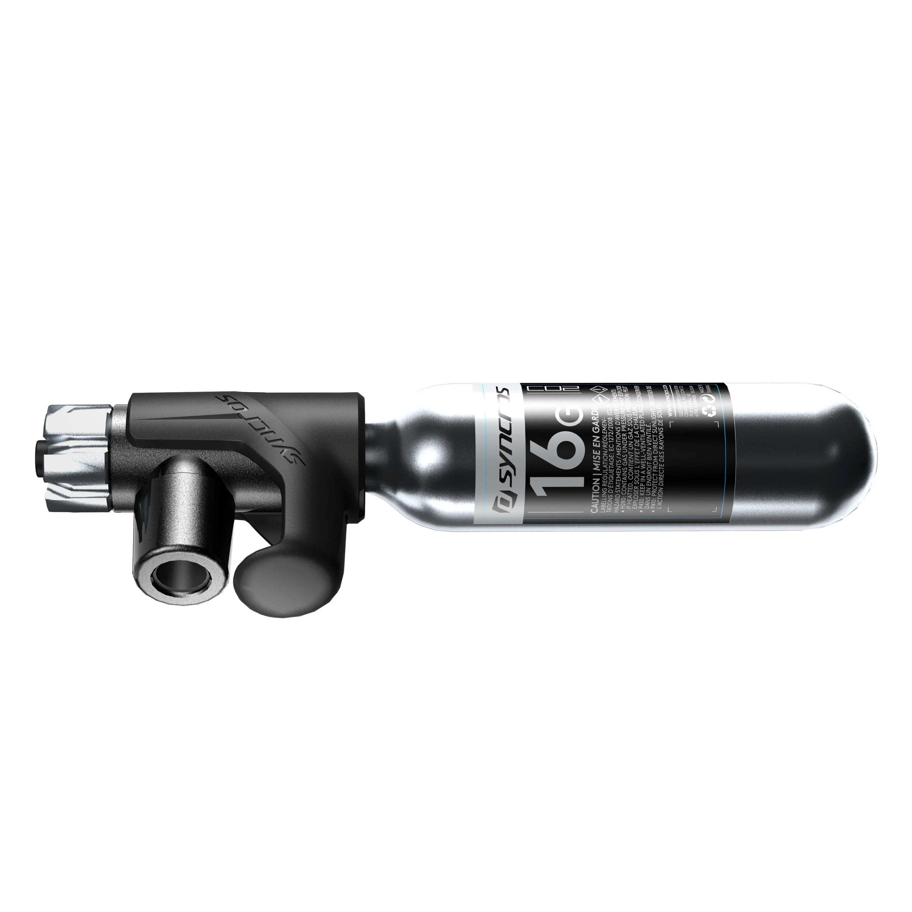 Syncros Boundary CO2 Inflator With 16G Cartridge - Black - Image 3