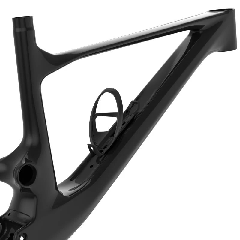 Syncros Cache Cage 2.0 Bottle Cage - Black / Gloss Fire Orange - Image 3
