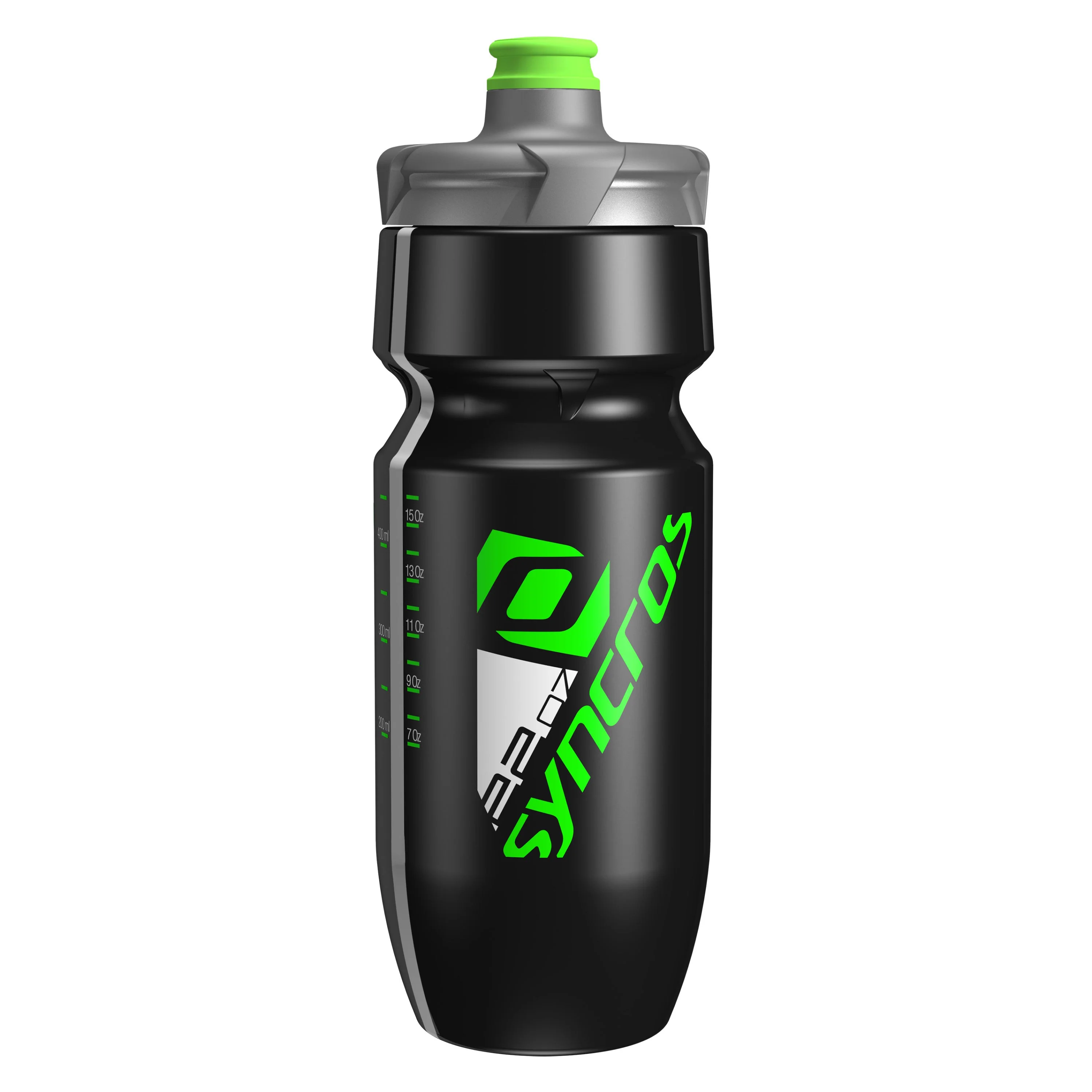 Syncros Corporate Plus Bottle 650ML - Black / Green - Image 2