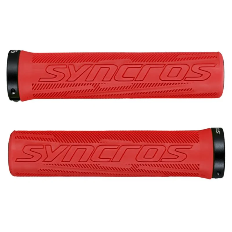 Syncros Pro Lock-on Grips - Red - Image 2