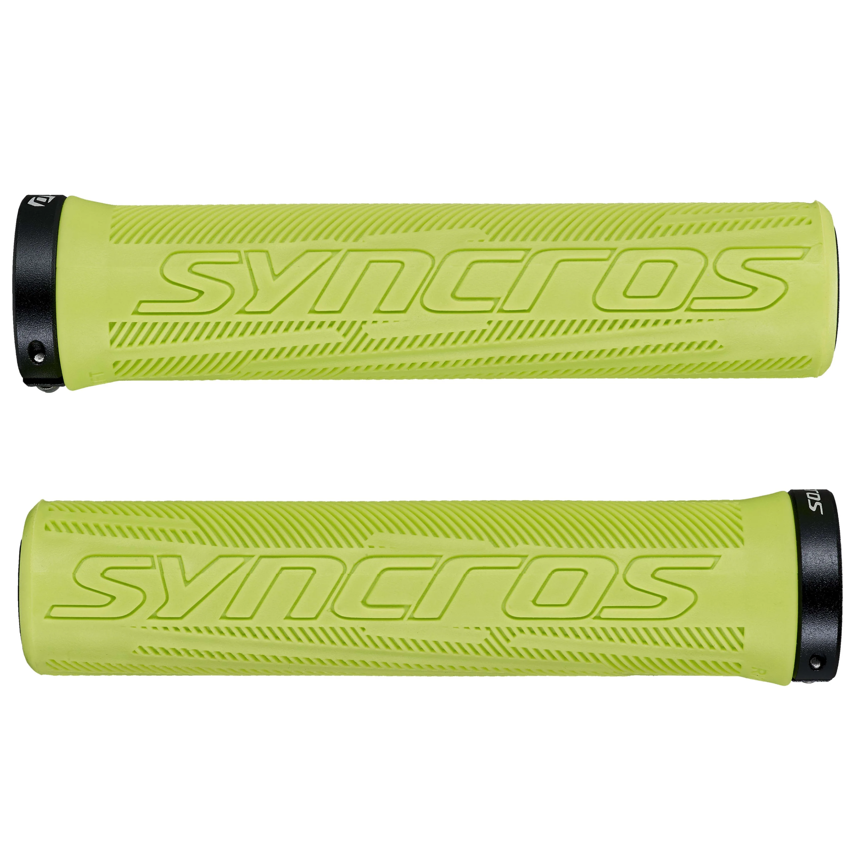 Syncros Pro Lock-on Grips - Sulphur Yellow - Image 2